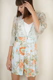 FLORAL PLAYSUIT
