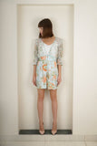 FLORAL PLAYSUIT