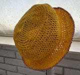 NATURAL RAFFIA HAT