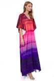 MULTICOLOUR FULL LENGTH KAFTAN
