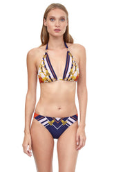 PRINTED TRIANGULAR BIKINI