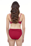 RED UNDERWIRE BIKINI