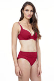 RED UNDERWIRE BIKINI