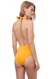 MANGO COLOUR ONE PIECE SWIMSUIT