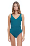 BRAIDED ONE PIECE IN PLUS SIZE